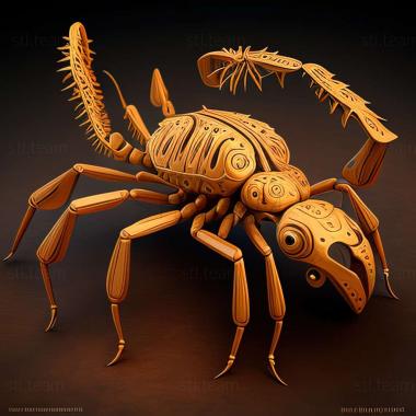 3D model Pheidole ambigua (STL)